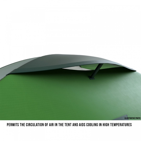 Husky - Hiking tent BRET 2 - green
