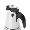Leopold Vienna - Trevi 4 cups Italian coffee machine - polished steel