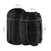 Alpinus - Fiber Pro 1300 sleeping bag for left-handed people - anthracite