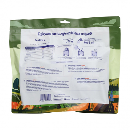 Lyommy - 24H meat ration - set of 2