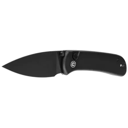 Civivi Qubit Black Aluminum, Black Stonewashed 14C28N Knife (C22030E-1)