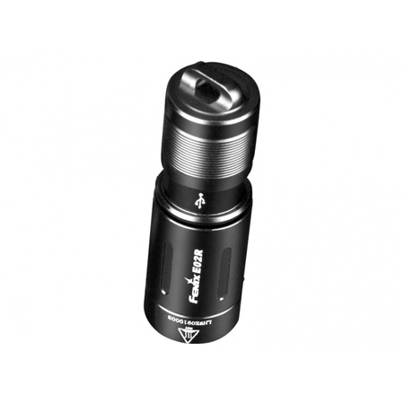 Fenix E02R flashlight black