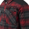 Helikon - Winter Warden Insulated Shirt - Slate Crimson Plaid - KO-WWS-PB-PJ