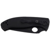 Spyderco Tenacious G-10 Black / Black Blade Plain Folding Knife - C122GBBKP