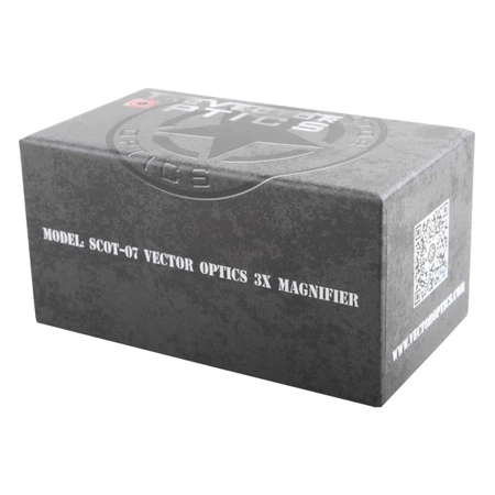 Vector Optics - Maverick 3x26 Magnifier - QD Mount - SCMF-10