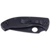 Spyderco Tenacious FRN Black, Black Blade Spyder Folding Knife (C122PSBBK)