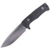 LionSteel Tactical Micarta Black / Satin Blade knife (T5 MI)