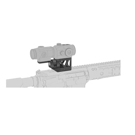 Vector Optics - Elevated mount for Scrapper and Paragon sights and magnifiers - Black - XASR-RM02