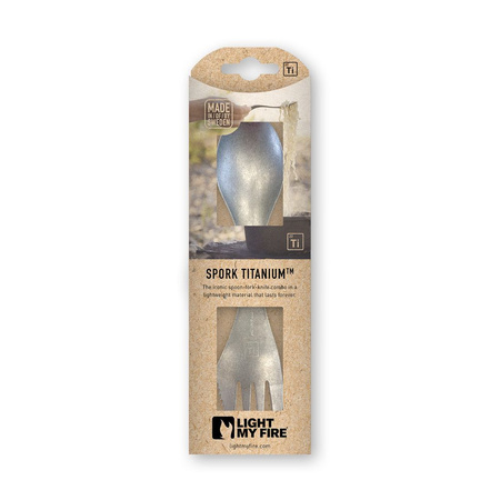 Light My Fire Titanium Spork Essentials. Titanium.