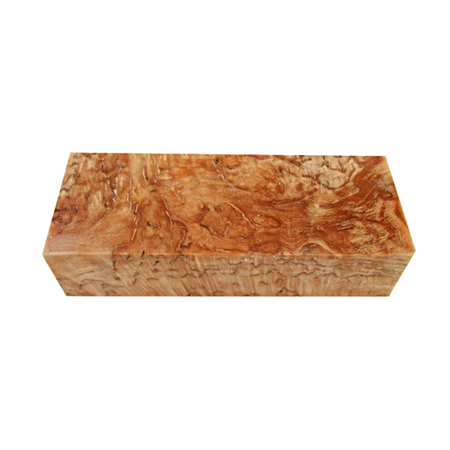 Stabilized Wood Karelian Birch - Natural - Block