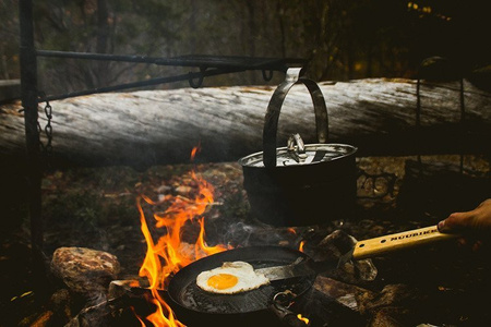 Cauldron with lid - Muurikka Campfire Casserole 4.6L