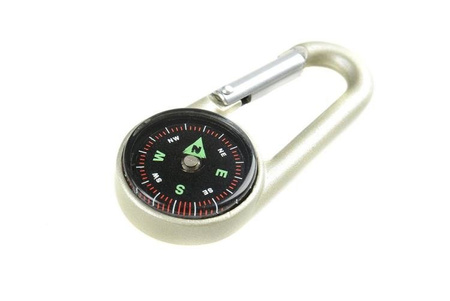 Carabiner with Compass and Thermometer - BCB