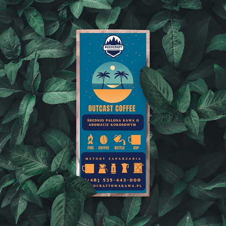 Bushcraft Coffee Roasters - Outcast ground coffee - 250g