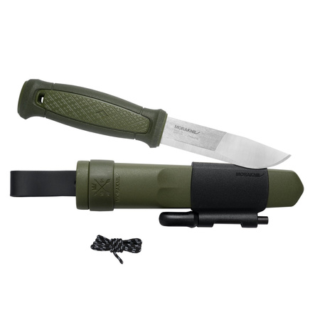 MORAKNIV - Mora Kansbol knife with Survival Kit (S) - Green