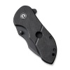 Civivi Gordo Black G10, Black D2 knife by Peter Carey (C22018C-1)