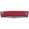 LionSteel Thrill Aluminum Red / Satin Blade Folding Knife (TL A RS)