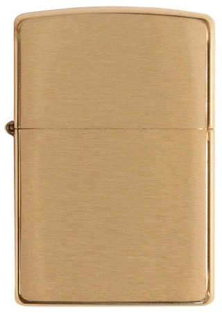 Zippo Brushed Brass gasoline lighter