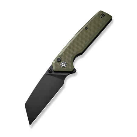 Civivi Amirite OD Green G10 Folding Knife, Black Nitro-V (C23028-3)