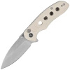 Civivi Triptych Ivory G10 Folding Knife, Satin 14C28N (C23085B-2)