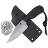 Spyderco Subway Bowie FRN Black, LC200N Plain knife (FB48PBK)