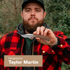 Civivi Clingman Brown Canvas Micarta Folding Knife, Black Stonewashed Nitro-V by Taylor Martin Best Damn EDC (C23065-3)