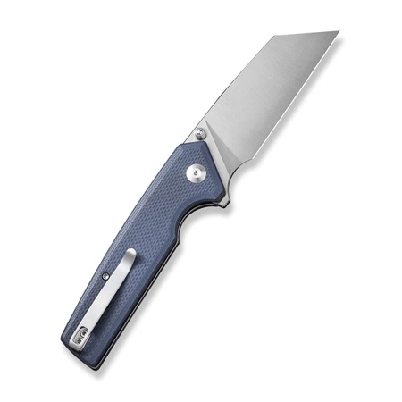 Civivi Amirite Neutral Blue G10 Folding Knife, Satin Nitro-V (C23028-1)