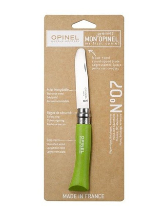 Opinel My First No. knife.07 - Apple Green