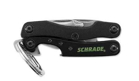 Schrade Keychain Tool multitool - Black - ST12TSACP