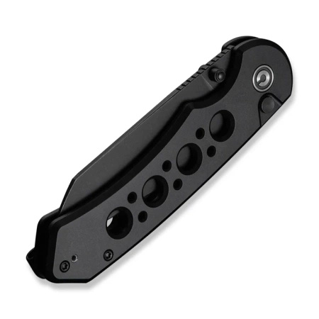 Civivi Pragma Prime Black Aluminum, Black Stonewashed 14C28N Folding Knife (C24067-1)