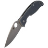 Spyderco Polestar G-10 Grey / BD1 Plain Folding Knife - C220GPGY