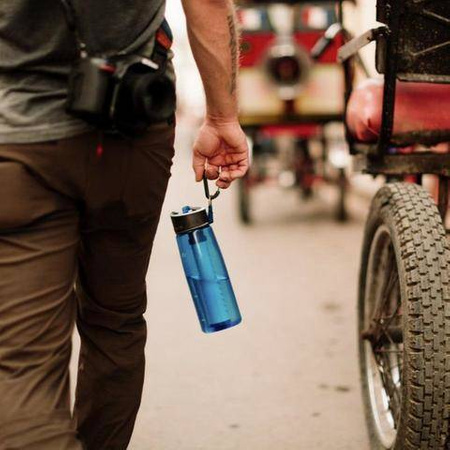 LifeStraw Go 0.65L 2-stage filtration water bottle - Dark Teal