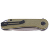 CIVIVI Elementum Flipper Knife Olive Micarta, Satin Finish (C907S)