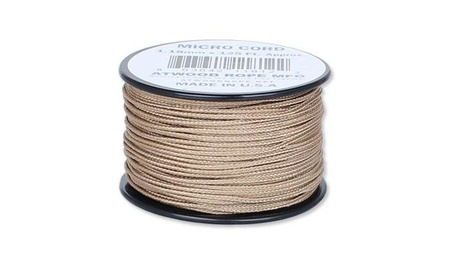 Atwood Rope - Micro Cord - 1.18mm - Tan - Spool 38.1m