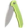 Civivi Button Lock Praxis Folding Knife Lime Green Aluminum, Satin Nitro-V (C18026E-3)