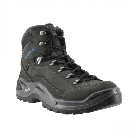 Lowa Renegade GTX Mid boots - anthracite/blue