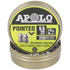 Apolo Pointed 5.5 mm shot, 250 rounds. 1.15g/18.0gr (19601)