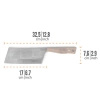 Petromax Cleaver 17 Cm
