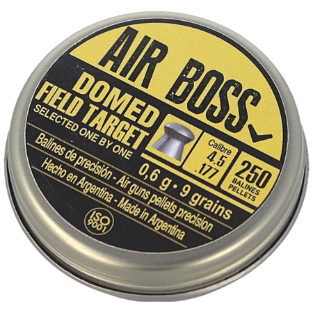 Apolo - Air Boss Domed Field Target shot 4.5 mm, 250 pcs. 0.60g/9.0gr (30204)