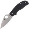 Spyderco Urban Lightweight Black Plain Folding Knife - C127PBK