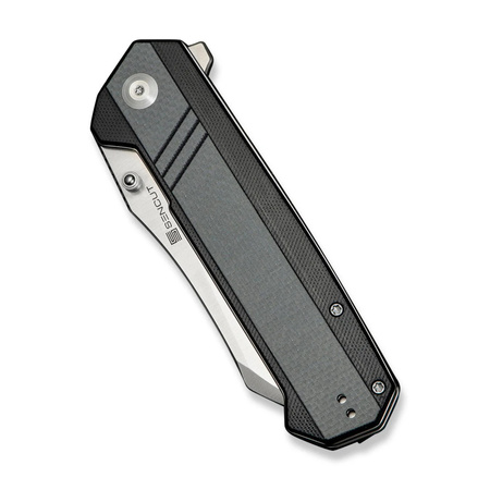 Sencut Draxor Gray/Black G10, Satin 9Cr18MoV folding knife (S24035-3)