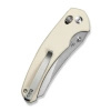 Civivi Sixgill Knife Ivory G10, Satin Nitro-V by Gavko Knives (C24050-2)