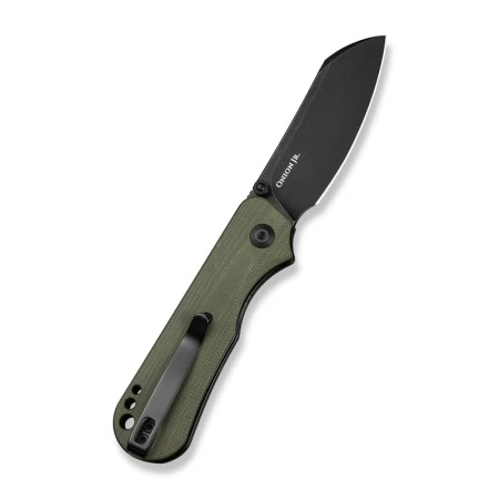 Civivi Crabby OD Green G10 Folding Knife, Black Stonewashed 14C28N by Ken Onion Jr. (C24055-1)