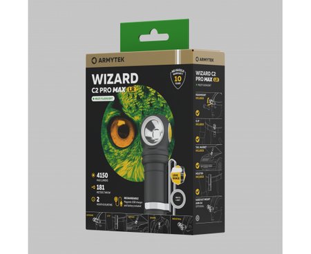 Armytek Wizard C2 Pro Max LR White flashlight