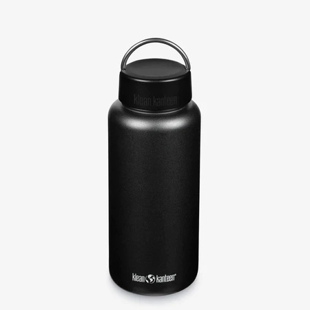 Klean Kanteen Wide Bottle (mit Wide Loop Cap) 1182 ml Black