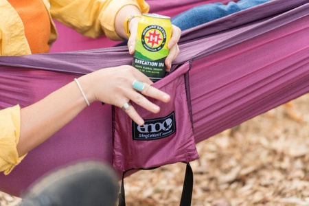 ENO SingleNest hiking hammock - Berry/Plum