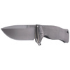 LionSteel SR11 Titanium Grey / Satin Blade Folding Knife (SR11 G)