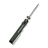 Civivi Baby Banter 2 Knife Green Canvas Micarta, Gray Stonewashed Nitro-V by Ben Petersen (C23074-3)