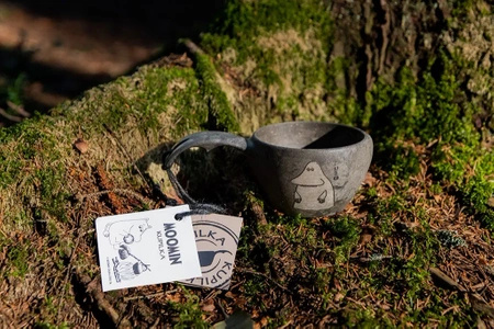 KUPILKA 21 - Kuksa Mug - Moomins Edition - Buka - black