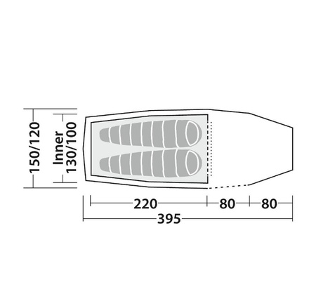 Robens - Voyager 2EX Tent - Trail Series