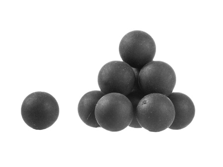 Umarex T4E RB 43 caliber rubber bullets. .43 / 100 pcs. for Umarex M&P9c TPM1 PPQ